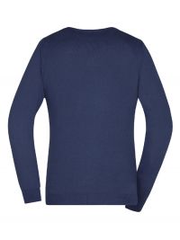 Strickpullover Damen Dunkelblau